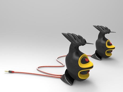 秋沙鸭仿生设计