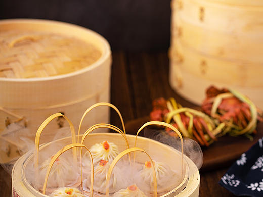 月明笙·龍堂小笼包美食拍摄