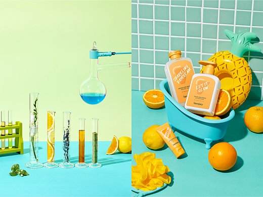 lavojoy洗护产品修图