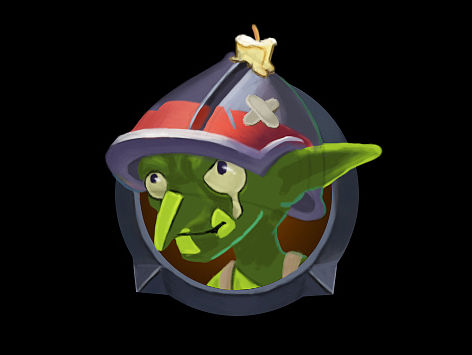 手绘游戏UI临摹4【地精】