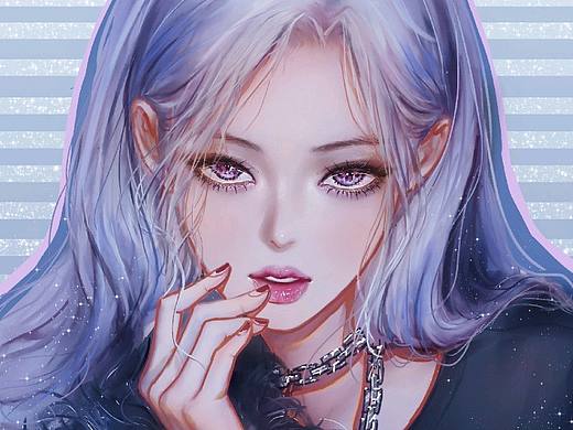 插画-BLACKPINK·Rose