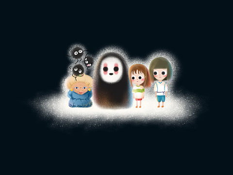 插画 | 千与千寻可爱头像