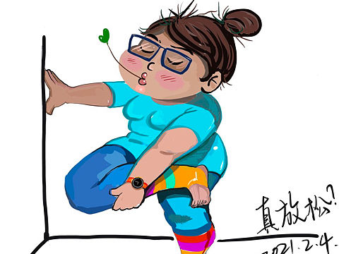 胖牛式放松！（個人主頁-ZNDY2MDU4ODA=） - 創(chuàng)作習(xí)作 - 站酷設(shè)計師月半文刀原創(chuàng)素材 - 站酷ZCOOL