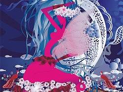 N年前画的插画了"苗族神话传说" 