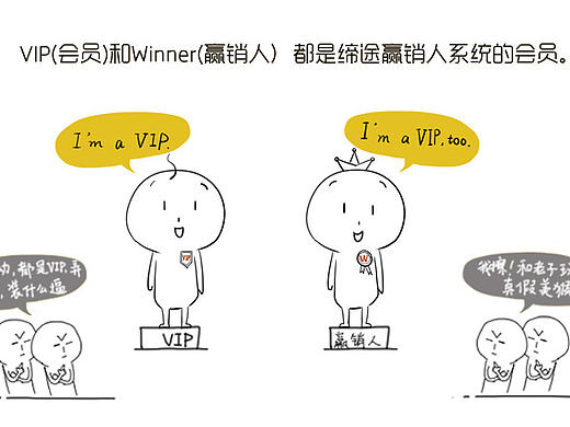 为企业APP绘制的小漫画