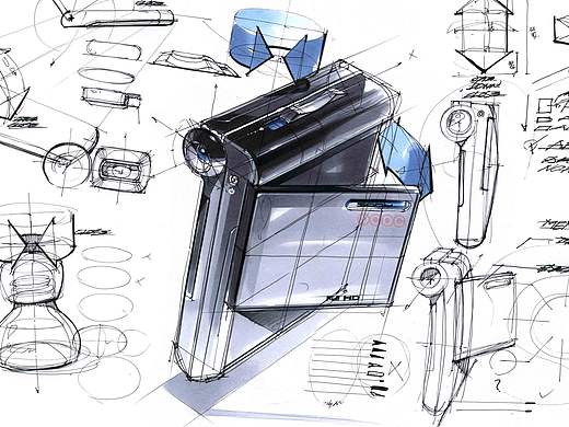 工业设计考研手绘临摹范稿（一）