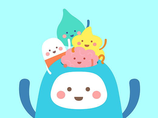 脑电波形象设计VI