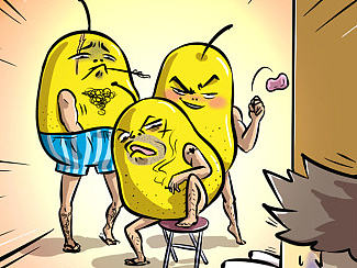 【条漫】拳击课程宣传漫画