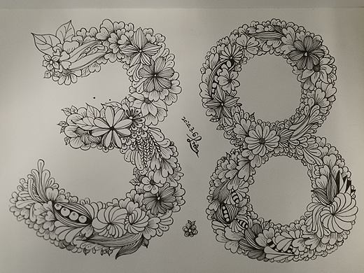 婦女節(jié)（個人主頁-ZNDMyMTUyNjA=） - 繪畫 - 站酷設(shè)計師琳兒_Liner原創(chuàng)素材 - 站酷ZCOOL