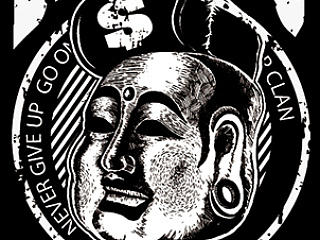 LUCIFERDARK DESIGN 佛山说唱团队－‘大头佛’ T恤图案