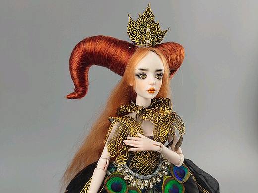 陶瓷BJD  陶瓷娃娃  王后