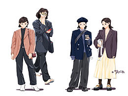 最近畫的一些女孩子