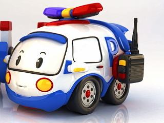 遥控小警车