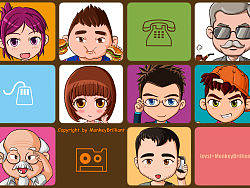 《數(shù)帥E族》四格漫畫，宣傳頁及人物設定