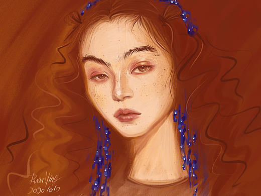 美女頭像（個(gè)人主頁(yè)-ZNDUxODY3ODQ=） - 創(chuàng)作習(xí)作 - 站酷設(shè)計(jì)師軟盈RRuanYing原創(chuàng)素材 - 站酷ZCOOL