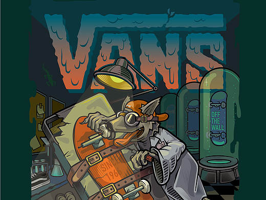 VANS 插画设计