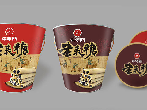 传统老表糖铁罐装