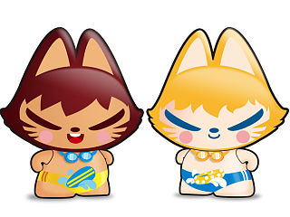 很早之前的海尔兄弟了········（个人主页-ZNDg2NTI1Ng==） - 商业插画 - 站酷设计师叁猿社一小安原创素材 - 站酷ZCOOL