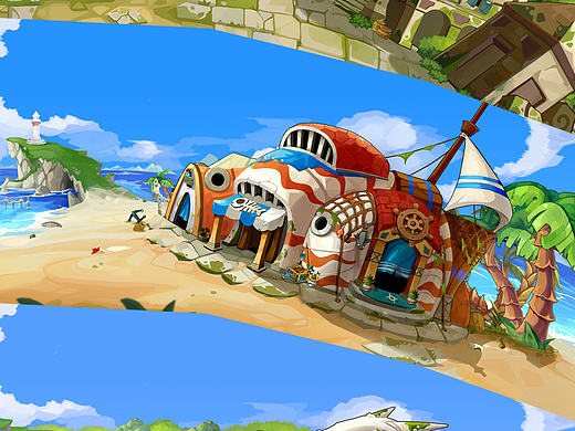 游戲場景（個人主頁-ZMjExNDQyNDg=） - 其他 - 站酷設(shè)計師hui113原創(chuàng)素材 - 站酷ZCOOL