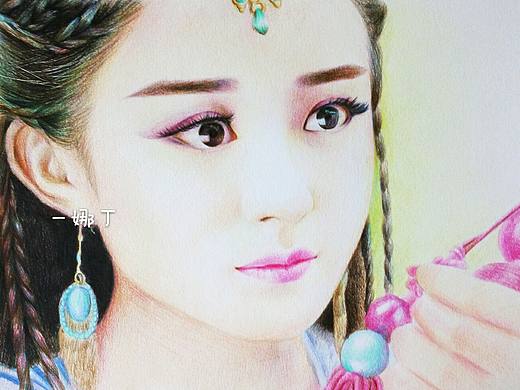 玉无心 彩铅画（个人主页-ZMTY1MTU0NTI=） - 绘画 - 站酷设计师一娜丁原创素材 - 站酷ZCOOL