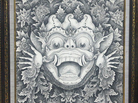  i ketut wikarta  巴厘岛本土画家作品 