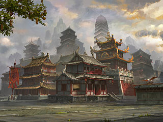 中国风，之前做过的图