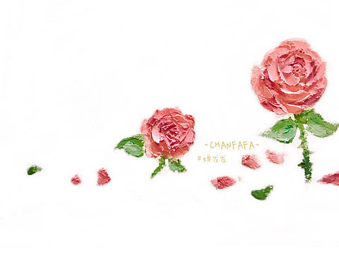 油画棒 玫瑰🌹