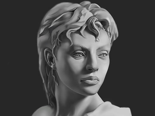 臨摹石膏像（個人主頁-ZMTk1NTE1OTY=） - 創(chuàng)作習(xí)作 - 站酷設(shè)計師團(tuán)阿丹丹丹原創(chuàng)素材 - 站酷ZCOOL