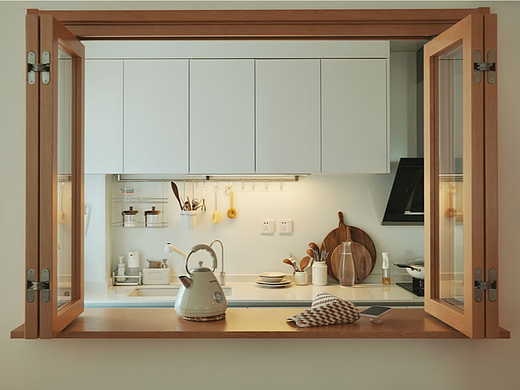 北京 / 我在客厅和厨房之间开了扇窗