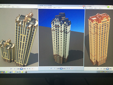 金昌某小区建筑效果图设计