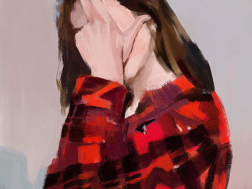 Mark tennant 作品临摹第三天