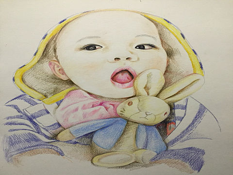彩铅小像-玛丽玛丽（个人主页-ZMTUwNzUzMDA=） - 绘画 - 站酷设计师玛丽玛丽wen原创素材 - 站酷ZCOOL
