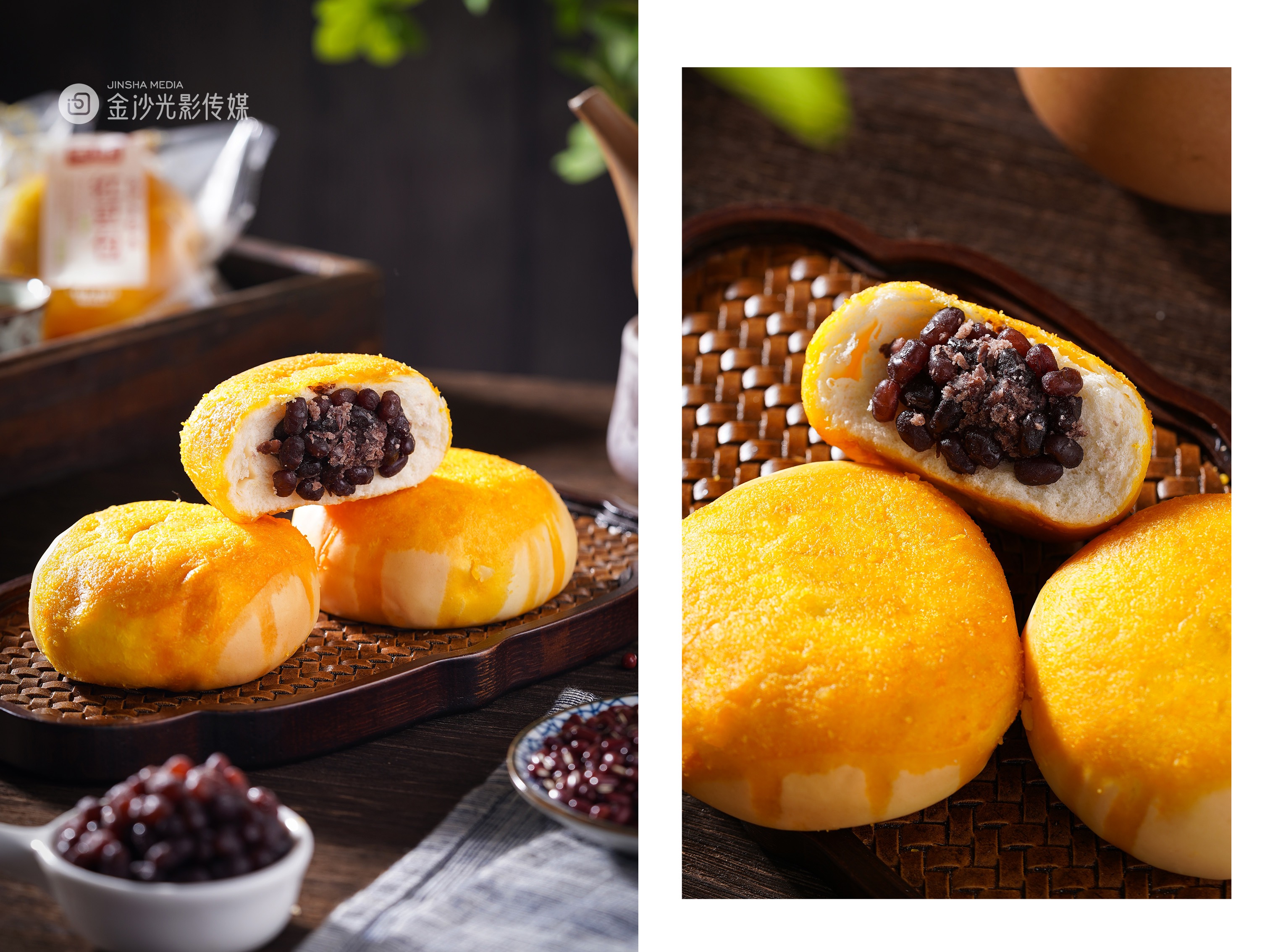 日式红豆包（低油低糖版）的做法步骤图 - 君之博客|阳光烘站