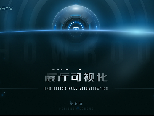 EasyV智慧零售数据可视化｜展厅数据可视化