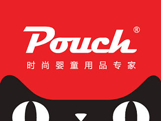 Pouch互联网童车销售冠军VI设计/婴儿推车/婴童用品/儿童餐桌椅_上海硕谷品牌设计作品