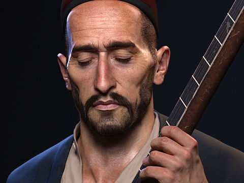 Uyghur Muqam singer