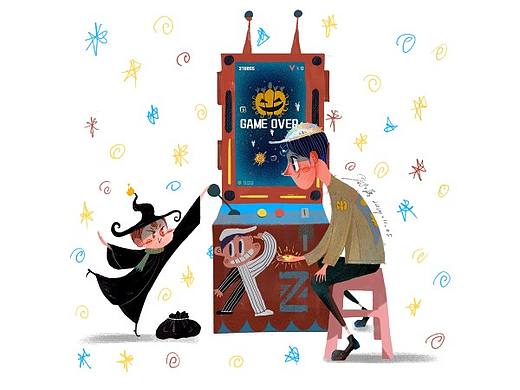 万圣节主题小场景练习