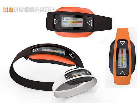 心率过快腕带原创设计