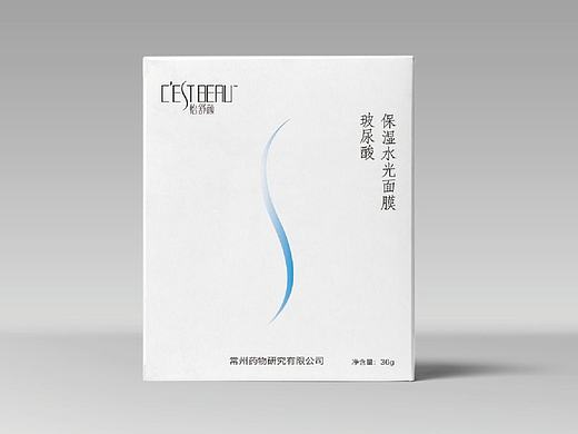 怡舒颜面膜包装设计