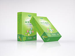 成都馨垣和商贸有限公司益生菌包装折页设计
