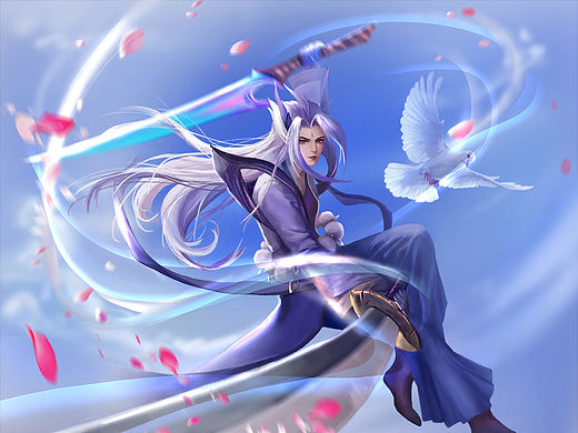 永恩同人（个人主页-ZNTA3NDcxMzI=） - 游戏原画 - 站酷设计师墨尘sjr原创素材 - 站酷ZCOOL