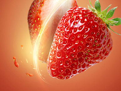 水果切开炫光#练习