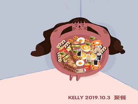 聚餐吃这么多，你是瘦不下来的😂