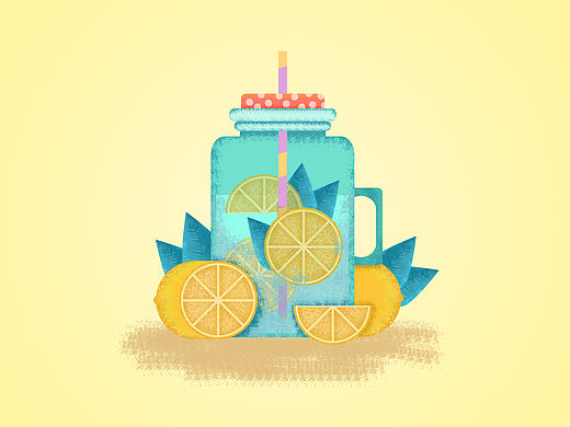 夏日清涼（個人主頁-ZMTkwNTA3OTI=） - 其他UI - 站酷設(shè)計師心路設(shè)計原創(chuàng)素材 - 站酷ZCOOL