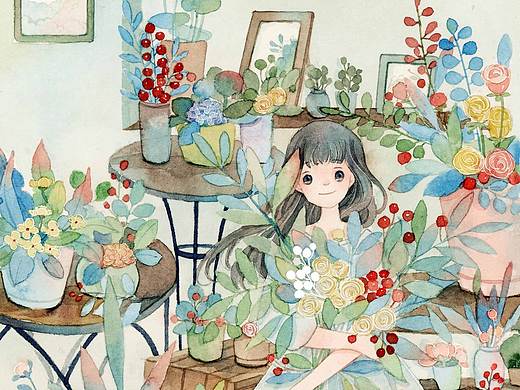 花店少女~（附过程）