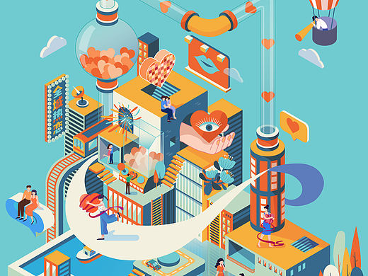 全城热恋（个人主页-ZNjA4OTcwNjA=） - 创作习作 - 站酷设计师木籽_MUZI原创素材 - 站酷ZCOOL