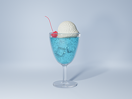 冰淇淋氣泡水