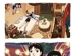 猹鱼工作室速写活动——电影速涂月