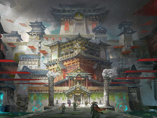 帮派场景概念设计