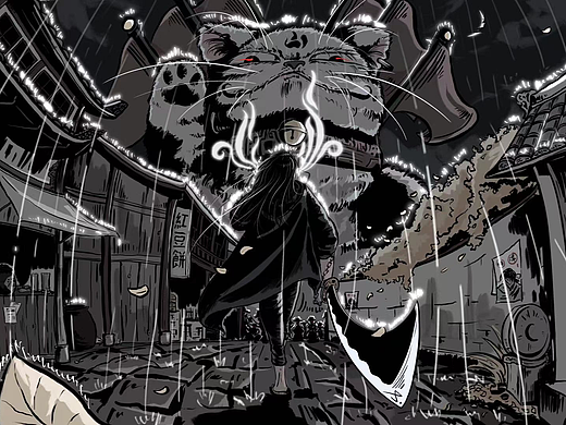 刀客（个人主页-ZNjI3OTEzNzI=） - 概念设定 - 站酷设计师LockLJ原创素材 - 站酷ZCOOL